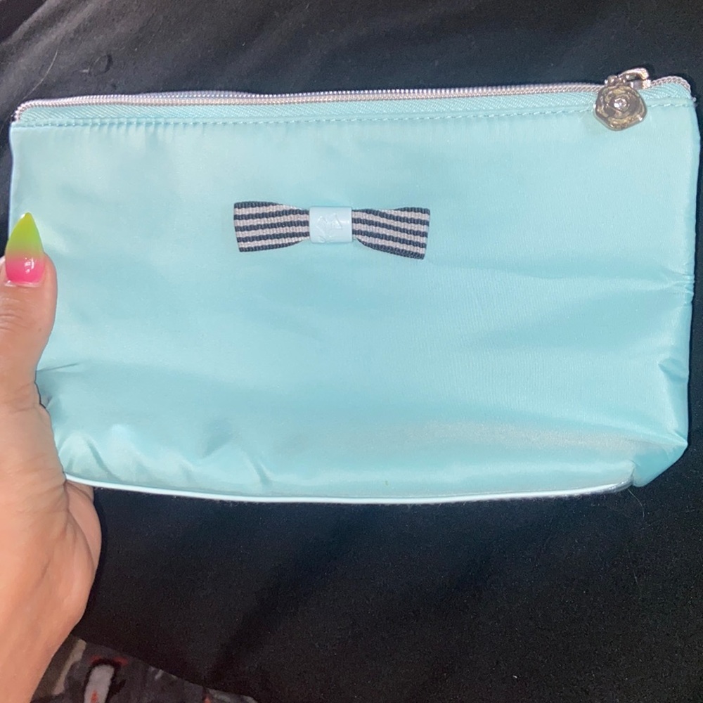 LANCÔME makeup bag 🩵 new never used